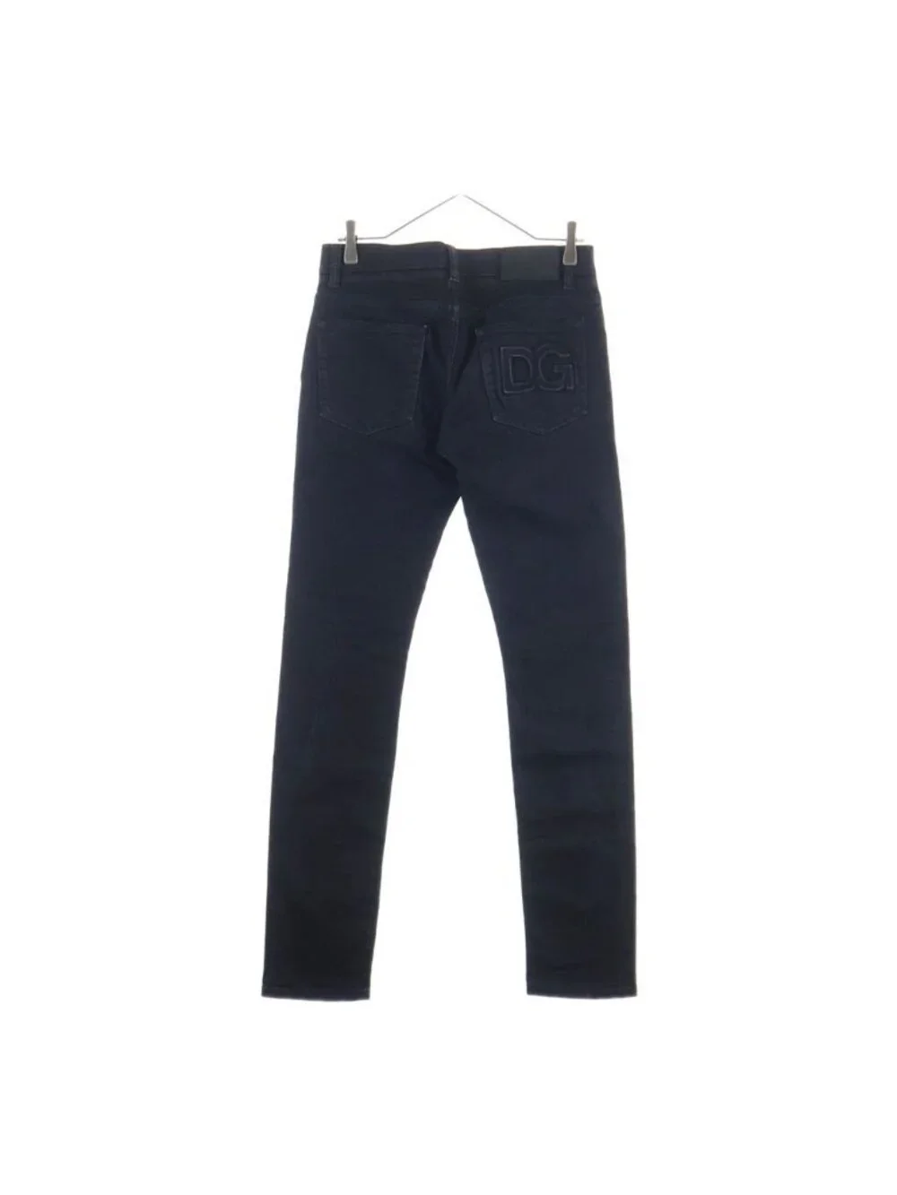 Dolce & Gabbana 5 Pocket Straight Denim Pants Black DP